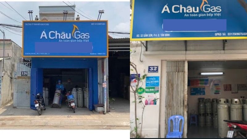 Gas Á Châu thuộc công ty nào? Nằm ở đâu?